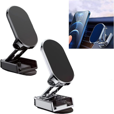 aavomaa Car Mobile Holder for Dashboard, Magnetic(Black, Silver)