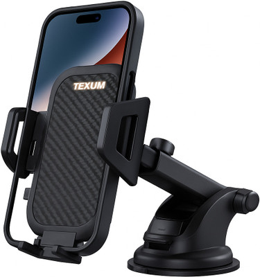 TEXUM Car Mobile Holder for Dashboard(Black)