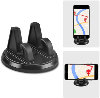 Estervig Car Mobile Holder for Dashboard(Black)