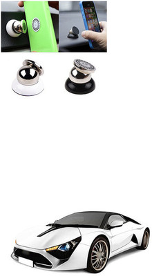 PRTEK Car Mobile Holder for Dashboard(Black)