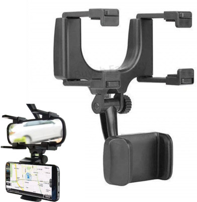 Buyab factory Car Mobile Holder for Dashboard, Windshield, Anti-slip, Clip(Black)