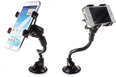 Trifles Car Mobile Holder for Dashboard, Windshield, Anti-slip, Clip(Black)