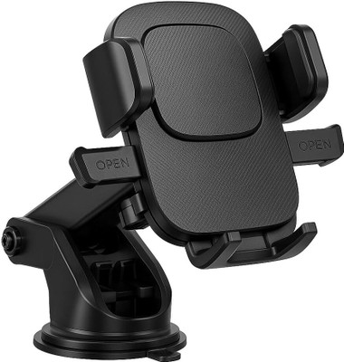 PowerPro Car Mobile Holder for Dashboard, Windshield(Black)