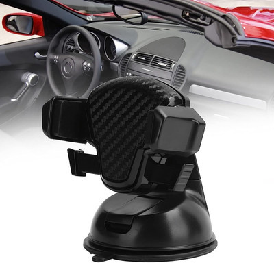 Wifton Car Mobile Holder for Dashboard, Windshield, Anti-slip(Black)