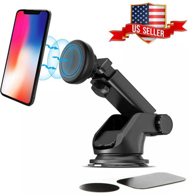 ANRENTOS Car Mobile Holder for Dashboard, Windshield(Black)