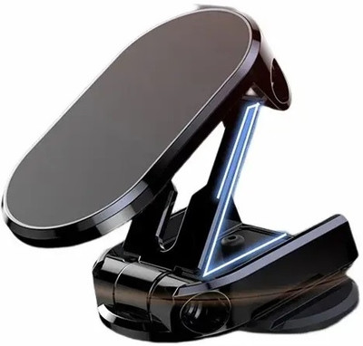 RHONNIUM Car Mobile Holder for Dashboard, Magnetic(Black)