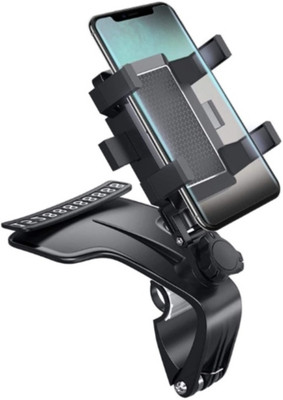 TECHGEAR Car Mobile Holder for Dashboard(Black)