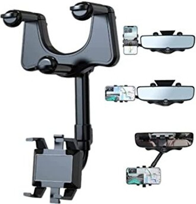 PRANCING UNICORN Car Mobile Holder for Dashboard(Black)