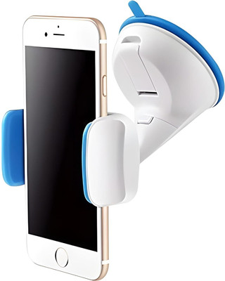 Bandhan Enterprises Car Mobile Holder for Dashboard, Windshield(White, Blue)