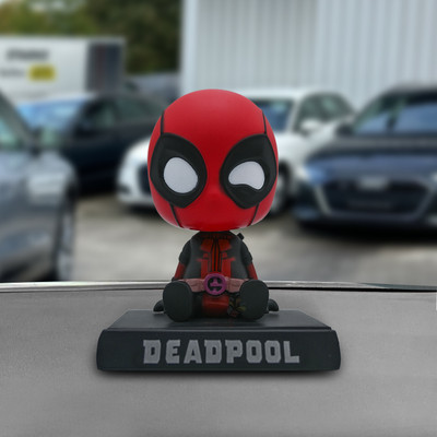 JOA TOYBOX Car Mobile Holder for Dashboard(Red Color Action Figure (Deadpool))