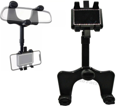Buyab factory Car Mobile Holder for Dashboard, Windshield, Anti-slip, Clip(Black)