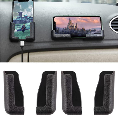 WHEELZ&MOUNTZ Car Mobile Holder for Dashboard(Black)