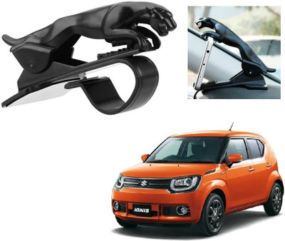 SPREADX Car Mobile Holder for Dashboard, Clip(Black, Jaguar, Ignis Type&1)