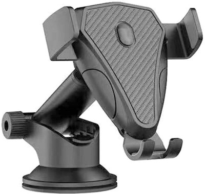 MOXLY Car Mobile Holder for Dashboard, Windshield(Black)