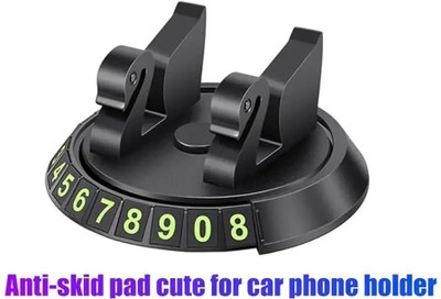 ESCODEVELOPER Car Mobile Holder for Dashboard, Anti-slip(Black)