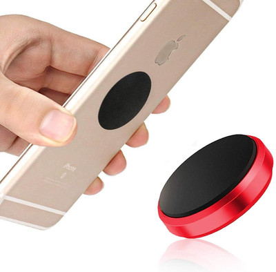 Wifton Car Mobile Holder for Dashboard, Magnetic, Windshield, Anti-slip(Red)