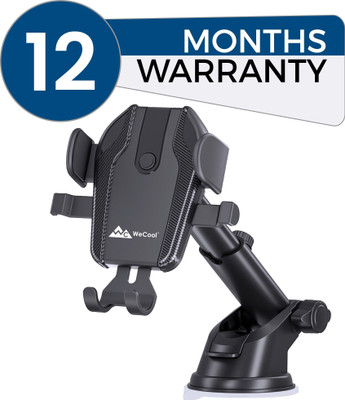 WeCool Car Mobile Holder for Dashboard, Windshield(Black)