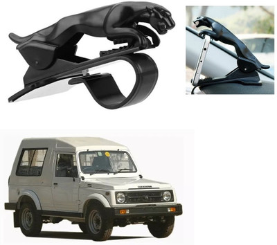 SPREADX Car Mobile Holder for Dashboard, Clip(Black, Jaguar, Gypsy)