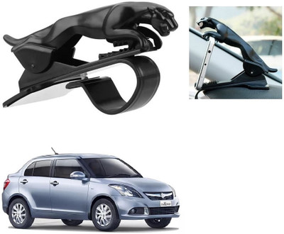 SPREADX Car Mobile Holder for Dashboard, Clip(Black, Jaguar, Swift Dzire 2015 To 2017)