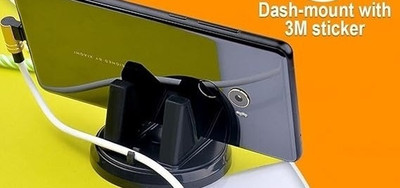 ESCODEVELOPER Car Mobile Holder for Dashboard, Anti-slip(Black)