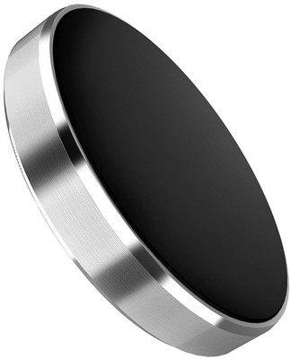 XieXie Mini Magnetic Car Dashboard Mount Mobile Phone Holder with Metal Body for Cars Bike Mobile Holder(Silver)