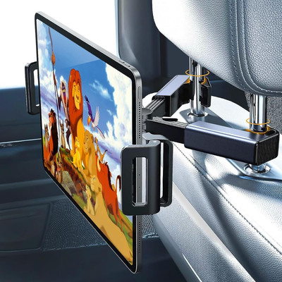 carempire Car Mobile Holder for Headrest(Black)