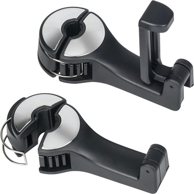 PENTOM Car Mobile Holder for Headrest(Black)