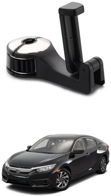 KD ENTERPRISES Car Mobile Holder for Headrest(Black)