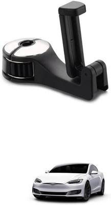 KD ENTERPRISES Car Mobile Holder for Headrest(Black)