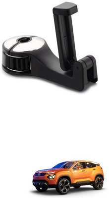 KD ENTERPRISES Car Mobile Holder for Headrest(Black)