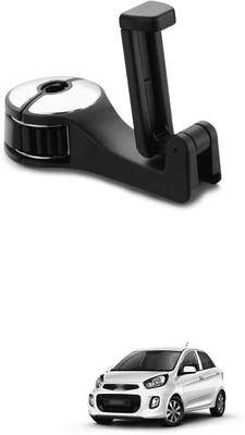 KD ENTERPRISES Car Mobile Holder for Headrest(Black)