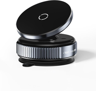 AONEPTER Vacuum Suction Magnetic Magsafe Car Phone Holder 360° Rotation For All Phones Mobile Holder