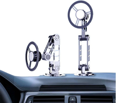 ZULUSTYL Car Mobile Holder for Magnetic, Windshield, Dashboard, AC Vent(Black)