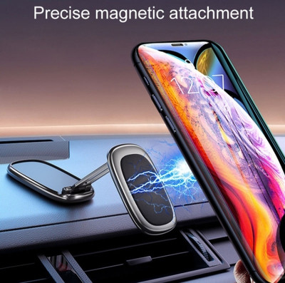 TECHGEAR Car Mobile Holder for Magnetic, Anti-slip, Dashboard(Gray Black)