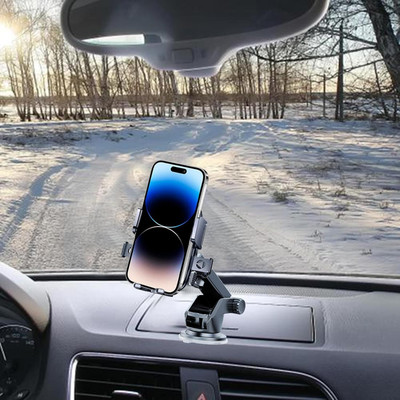 WLEWORLDLOOKENTERPRISES Car Mobile Holder for Windshield, Dashboard(Black)