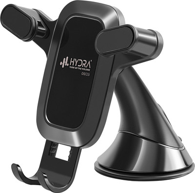 Hydra Car Mobile Holder for Windshield, Dashboard(Black)