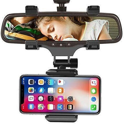 icall Car Mobile Holder for Windshield(Black)