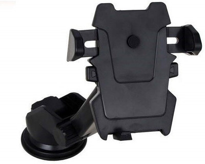 rajacellpoint Car Mobile Holder for Windshield, Clip(Black)