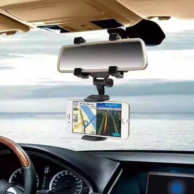 icall Car Mobile Holder for Windshield(Black)
