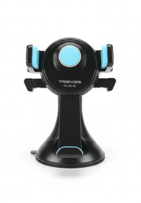 TREXER Car Mobile Holder for Windshield, Dashboard(Black, Blue Accents)