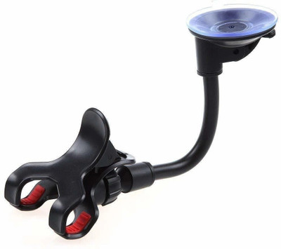 Trifles Car Mobile Holder for Clip, Dashboard, Windshield, AC Vent, CD Slot(Black)