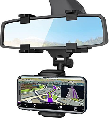 PRO BUDGET HUB Car Mobile Holder for Windshield(Black)