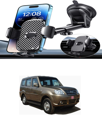 PRTEK Car Mobile Holder for Windshield(Black)