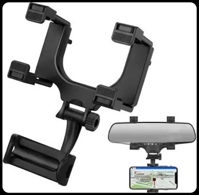BITWEAVE Car Mobile Holder for Windshield, Clip, Dashboard(Multicolor, Black)