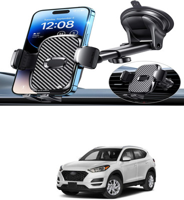 PRTEK Car Mobile Holder for Windshield(Black)