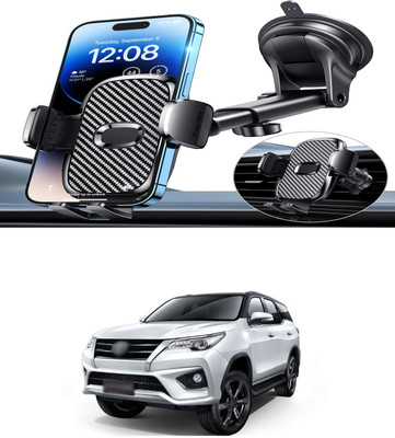 PRTEK Car Mobile Holder for Windshield(Black)