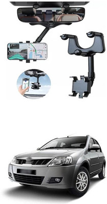KD ENTERPRISES Car Mobile Holder for Windshield(Black)