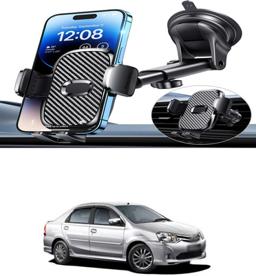 PRTEK Car Mobile Holder for Windshield(Black)