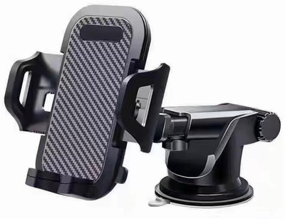 Hold up Car Mobile Holder for Windshield, Dashboard(Black)