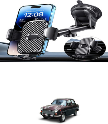PRTEK Car Mobile Holder for Windshield(Black)